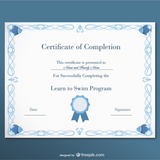 Certificate Of Completion Vector Free Download 625x626 Certificate Of Completion Vector Free Download