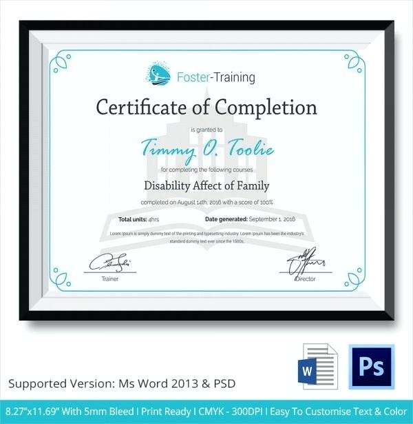 Sample Certificate Of Completion Documents In Vector Html Template 600x615 Sample Certificate Of Completion Documents In Vector Html Template