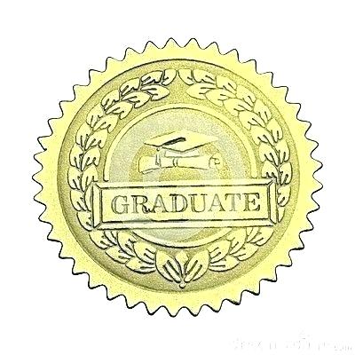 400x400 Certificate Template With Wax Seal Vector Image Certificate