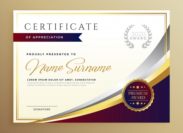 Certificate Vectors, Photos And Free Download 626x455 Certificate Vectors, Photos And Free Download