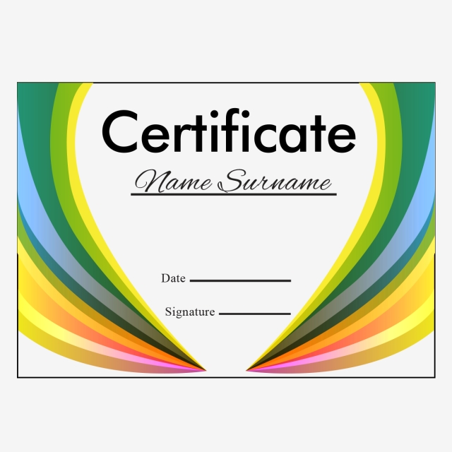 Abstract Certificate Layout Vector, Certificate, Template, Diploma 640x640 Abstract Certificate Layout Vector, Certificate, Template, Diploma