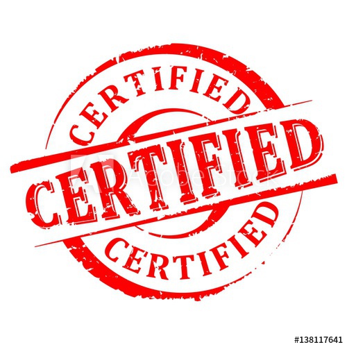 500x500 Damaged Round Red Stamped