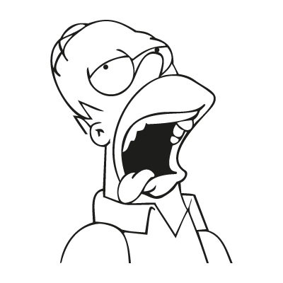 400x400 Homero Homer Cerveza Beer Vector Logo