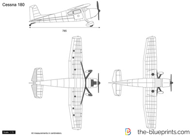 400x283 Cessna Vector Drawing