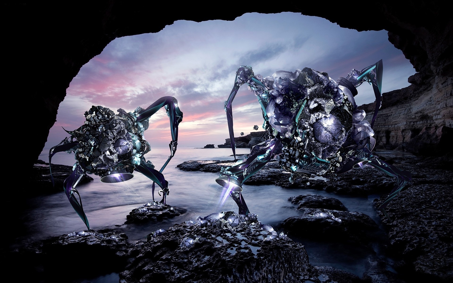 1920x1200 Art,download Comic Wallpapers, Vector, Robot, Comics, Cg, Tech