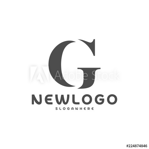 Initial Cg Logo Vector Template 500x500 Initial Cg Logo Vector Template