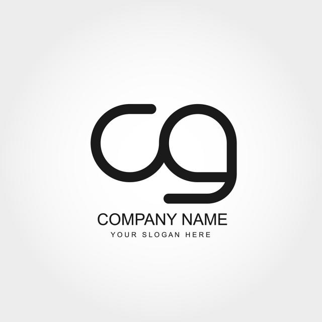 Initial Letter Cg Logo Template Vector Design Template For Free 640x640 Initial Letter Cg Logo Template Vector Design Template For Free