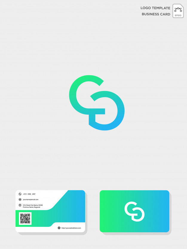 Initial Cg Or Gc Creative Logo Template And Business Card Template 626x834 Initial Cg Or Gc Creative Logo Template And Business Card Template