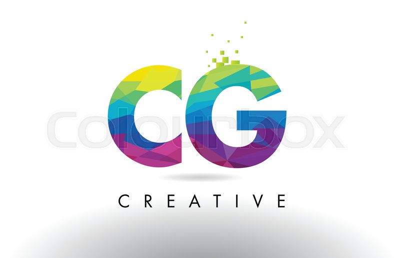 Cg C G Colorful Letter Design With Stock Vector Colourbox 800x515 Cg C G Colorful Letter Design With Stock Vector Colourbox