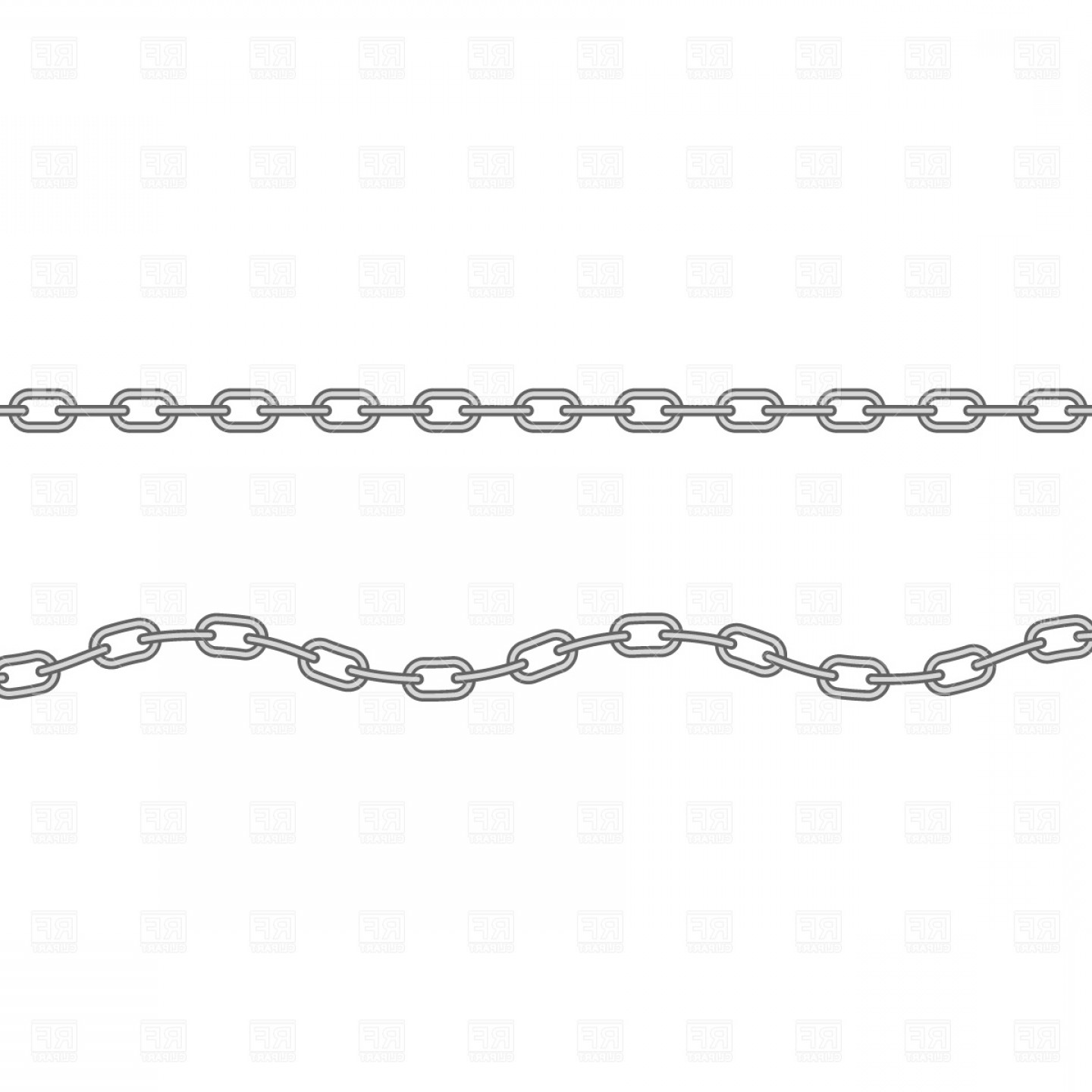 Chain Border Vector at Collection of Chain Border