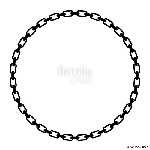 500x500 Chain Border Vector Graphics Stock Image And Royalty Free Vector