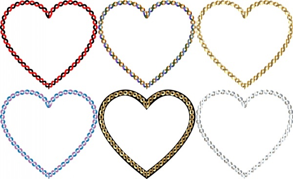 600x368 Vector Chain Border Circle Free Vector Download
