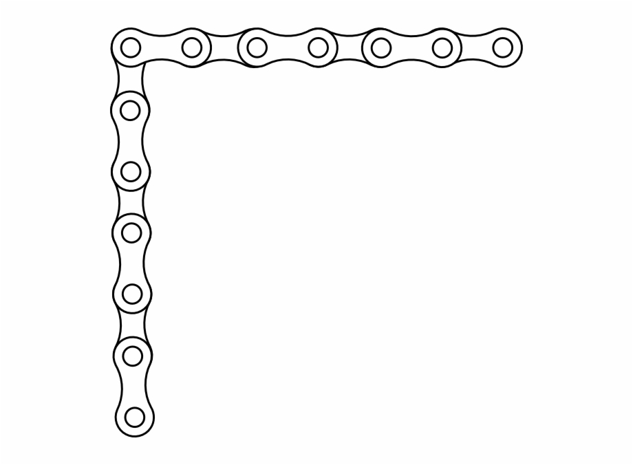 920x676 Chain Link Border Clipart