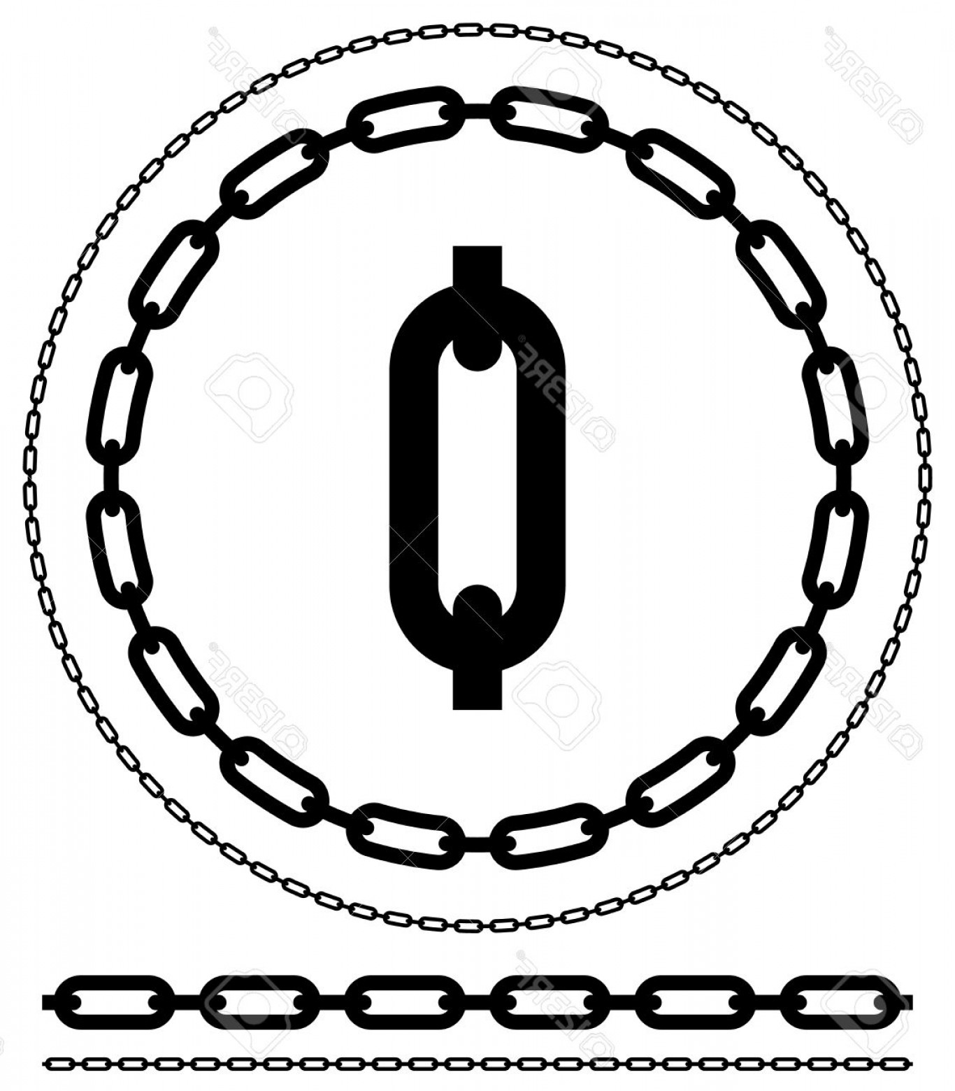 Chain Circle Vector At Vectorified Com Collection Of Chain Circle Vector Free For Personal Use