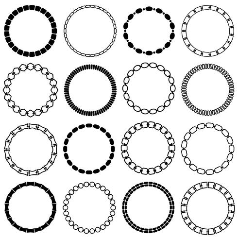 Mod Black Chain Circle Frames 490x490 Mod Black Chain Circle Frames