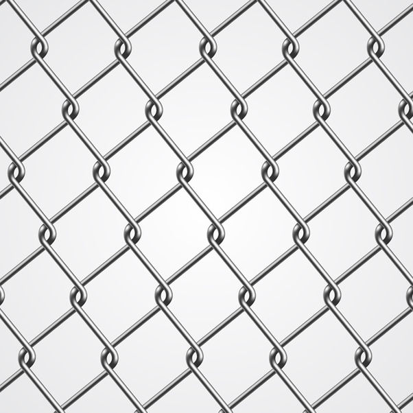 602x602 Vector Chain Fence Free Vector Download Cannypic