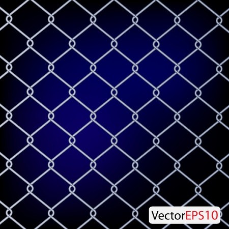 450x450 Chain Fence Vector Illustration Royalty Free Vector Graphics