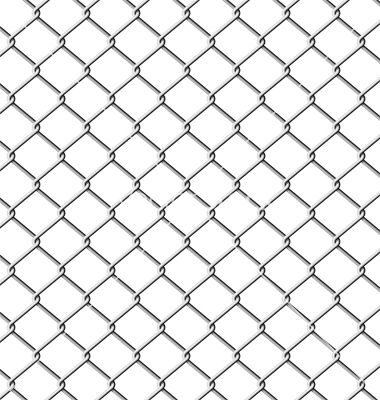 380x400 Chain Link Fence Seamless Vector Art