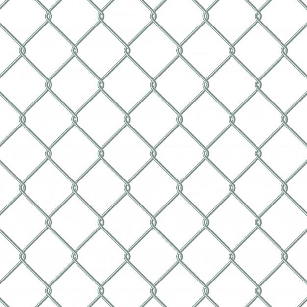 626x626 Metal Chain Link Fence Vector Premium Download
