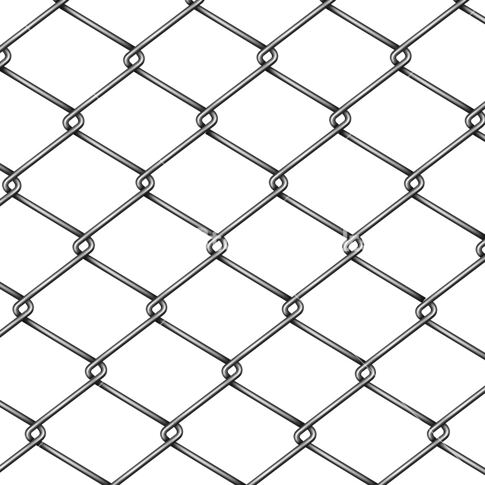 Chain Link, Rabitz Fence Fragment Or Pattern Realistic Vector 1000x1000 Chain Link, Rabitz Fence Fragment Or Pattern Realistic Vector