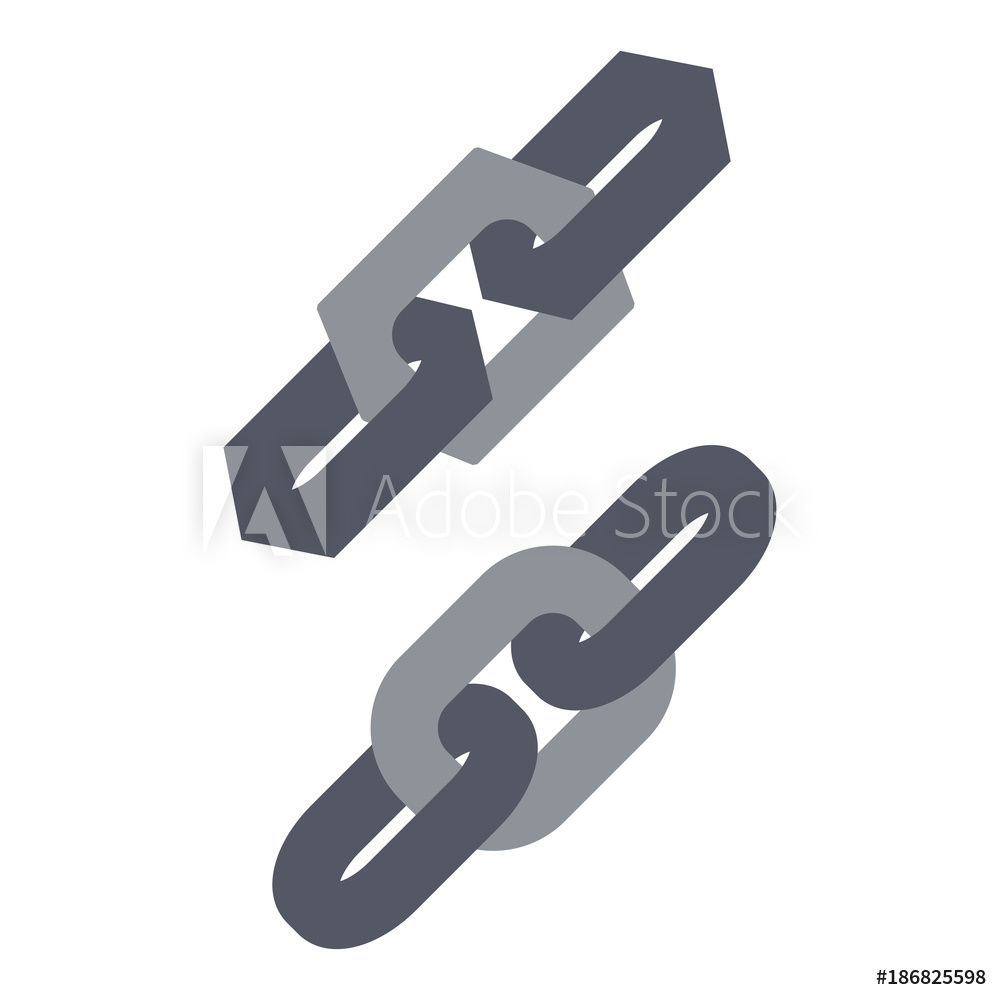 1000x1000 Photo Art Print Chain Link Vector Europosters