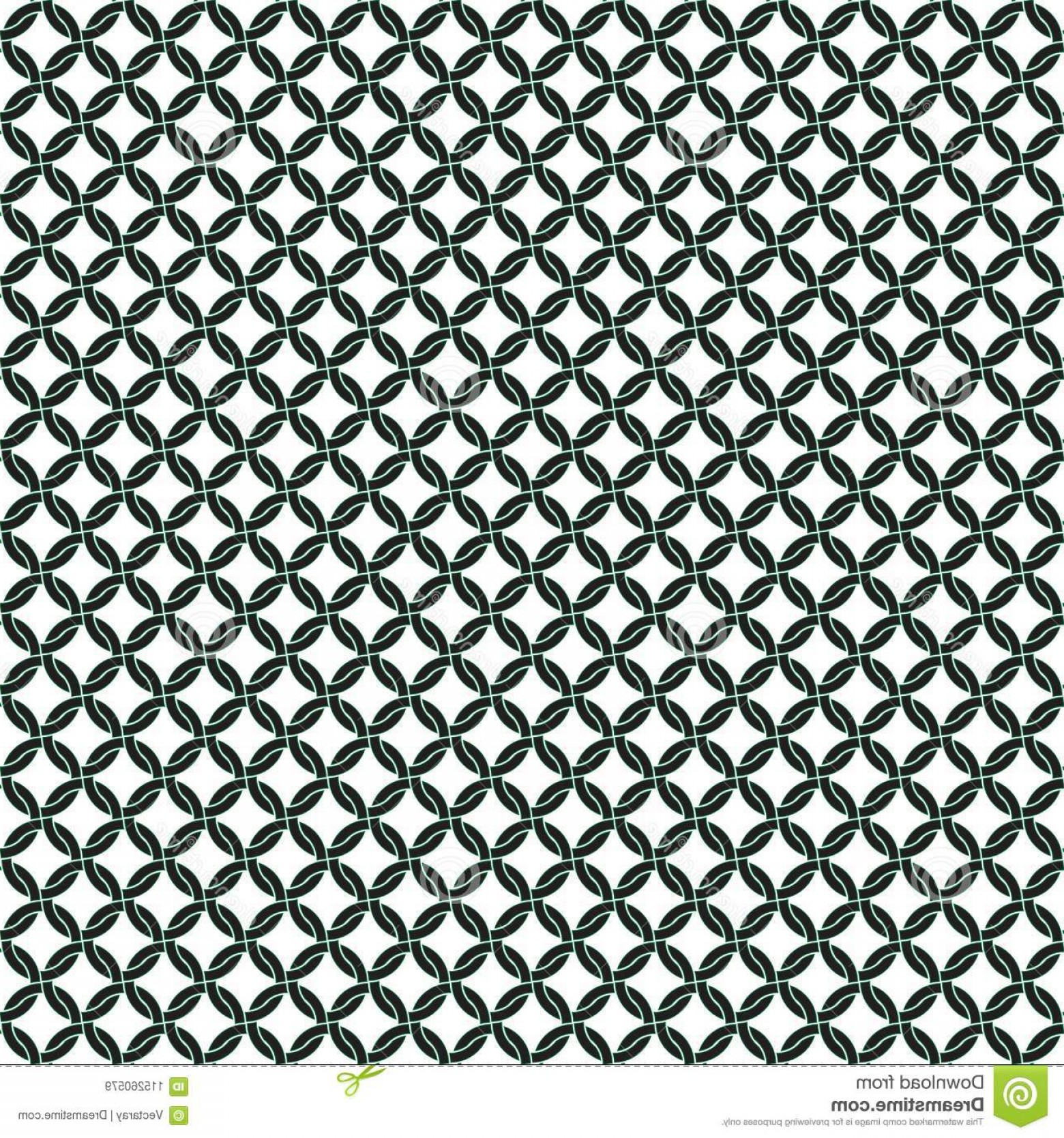 1560x1668 Seamless Vector Chain Link Circle Pattern Texture Background