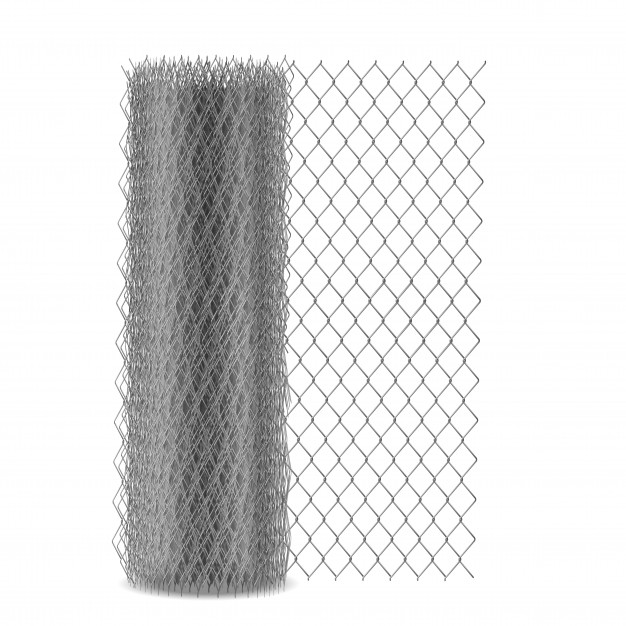 626x626 Chain Link Mesh Fencing With Hexagonal Eyelet, Metal Rabitz
