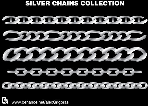 Vector Cuban Link Chain Free Vector Download 512x368 Vector Cuban Link Chain Free Vector Download