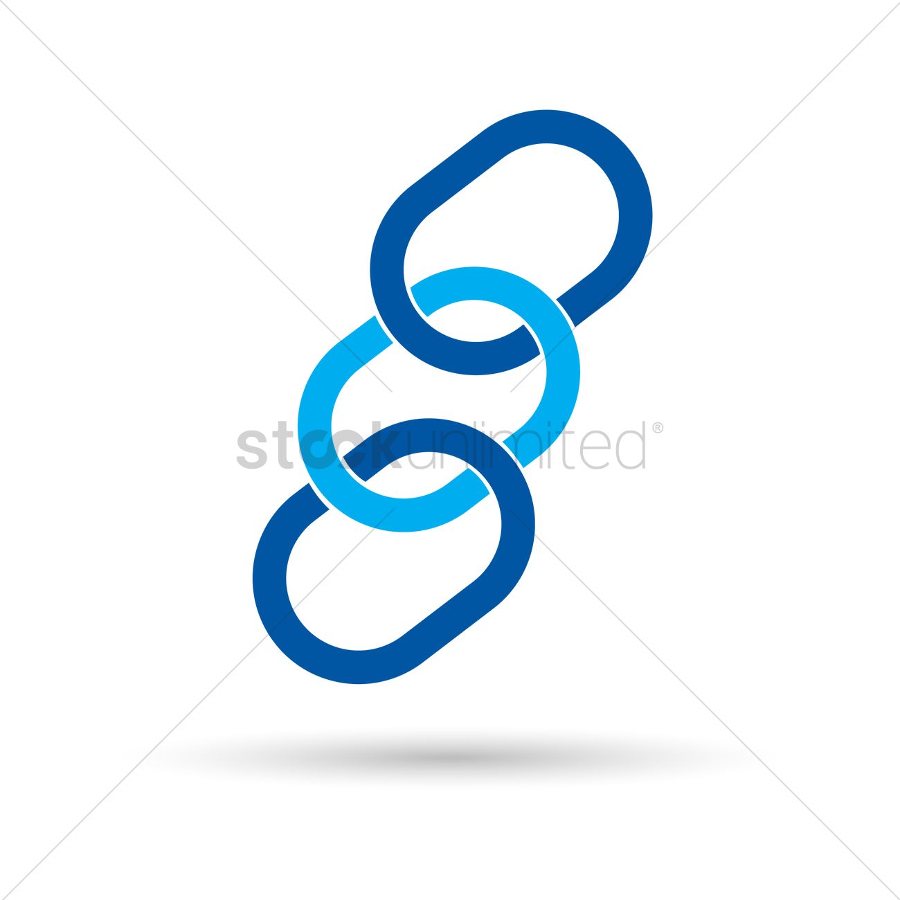 1300x1300 Chain Logo Element Vector Image