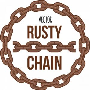 300x300 Rusty Chain Ring Emblem Logo Vector Soidergi