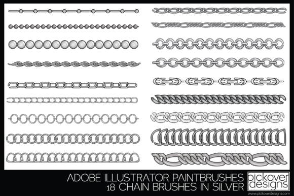 Chain Vector Brushes Graphic 580x386 Chain Vector Brushes Graphic