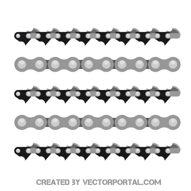 Chains Vector Image 660x660 Chains Vector Image