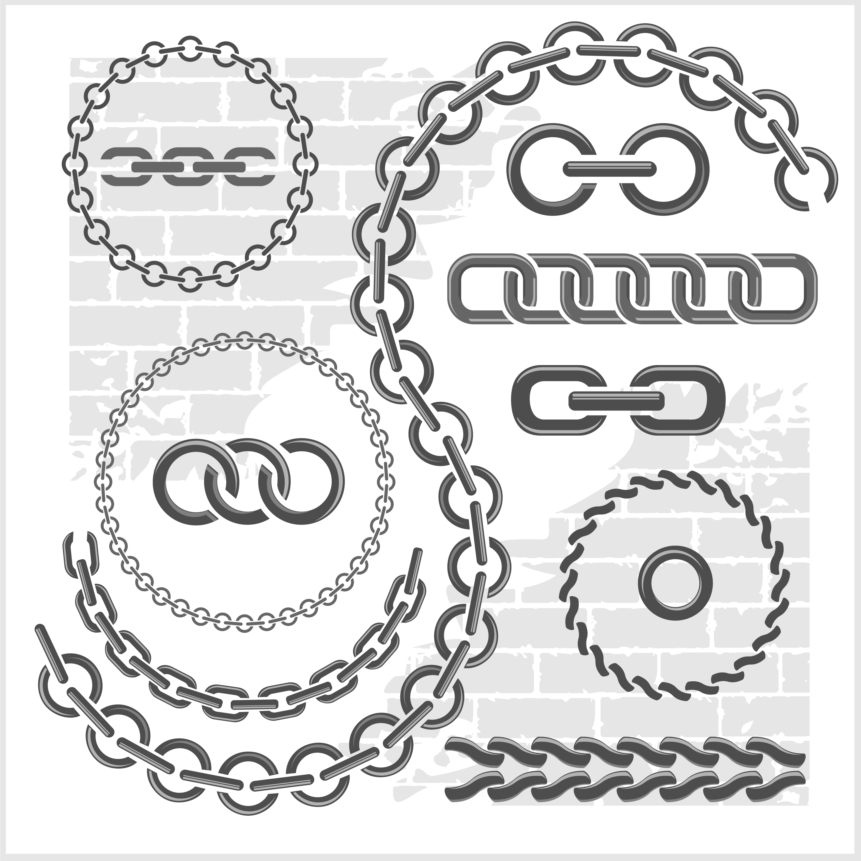 Metal Chains Vector Design Free Download 3001x3000 Metal Chains Vector Design Free Download