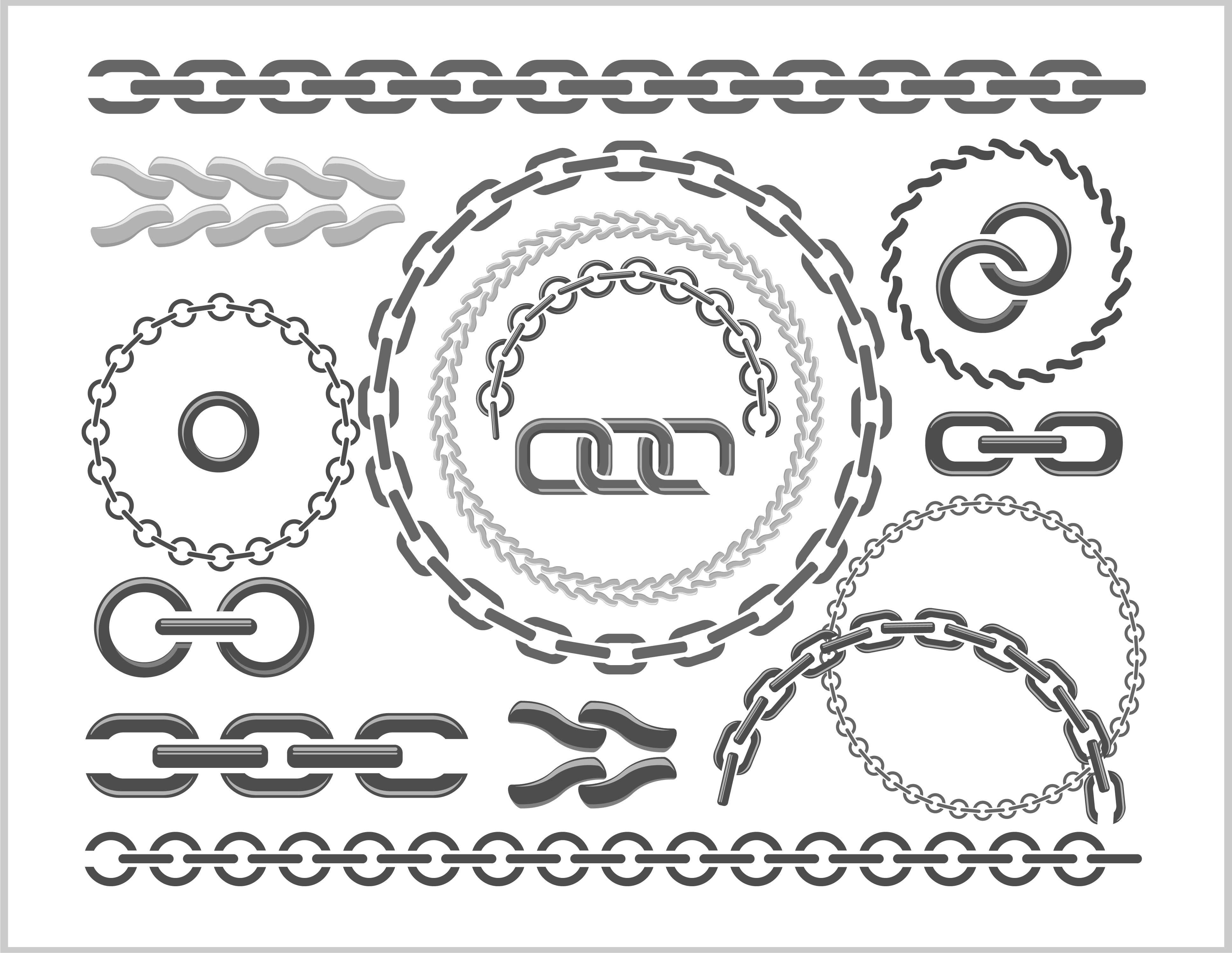 Metal Chains Vector Design Free Download 3873x2996 Metal Chains Vector Design Free Download