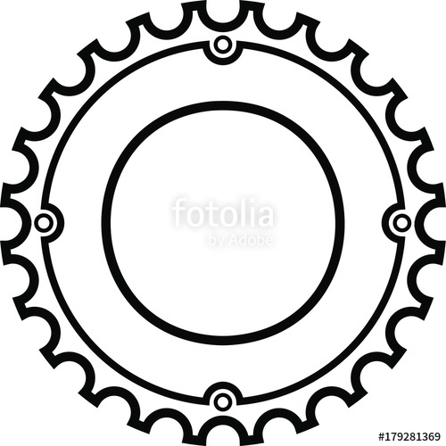 500x500 Chainrings Bicycle Stock Image And Royalty Free Vector