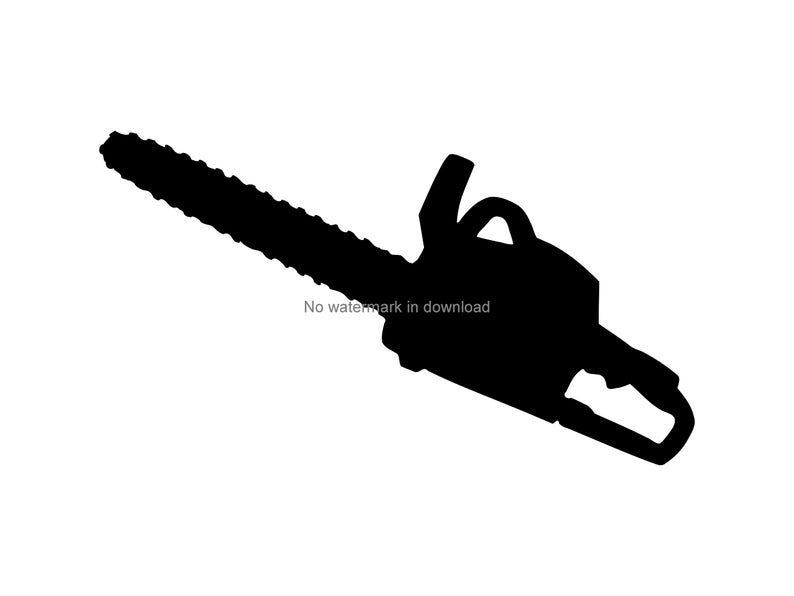 794x596 Chainsaw Vector Image Chainsaw Printable Clipart Chainsaw Etsy