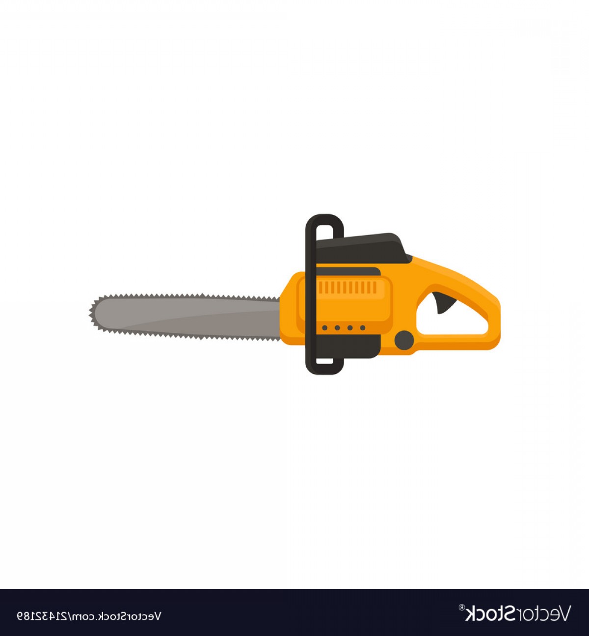 1200x1296 Flat Icon Of Gas Chainsaw Steel Blade Vector Handandbeak
