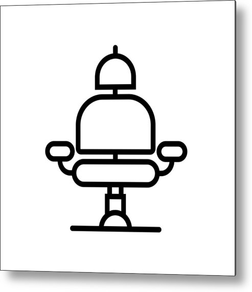 493x572 Barber Chair Icon Vector Icon Simple Element Illustration Barber