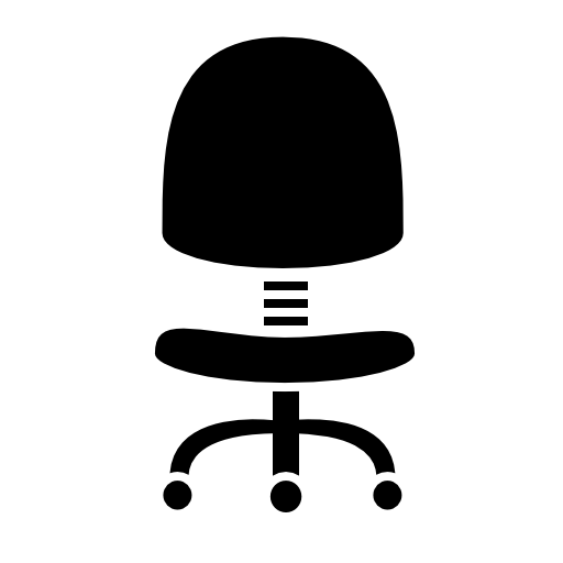 512x512 Office Chair With Wheels Free Vector Icons Designed