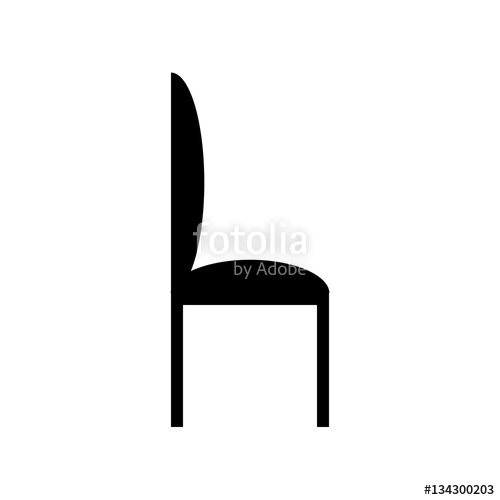 500x500 Chair Icon Stock Image And Royalty Free Vector On Fotolia