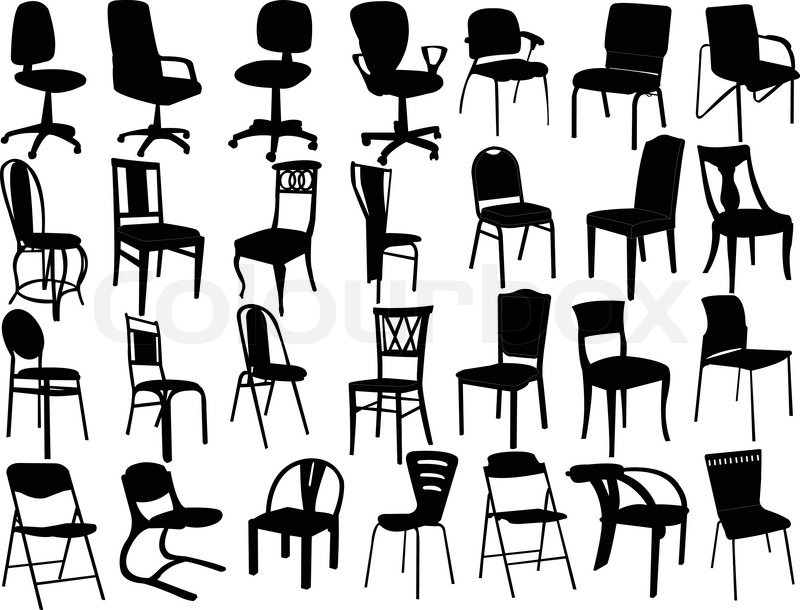 Chair Silhouette Vector