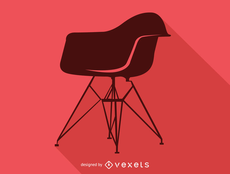 755x570 Charles Ray Eames Chair Silhouette