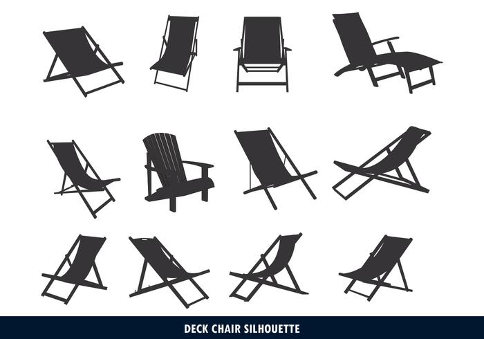 700x490 Deck Chair Silhouette