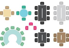 Table And Chairs Free Vector Art 286x200 Table And Chairs Free Vector Art