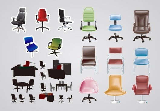 Office Chair Vector Free Vector Download 529x368 Office Chair Vector Free Vector Download