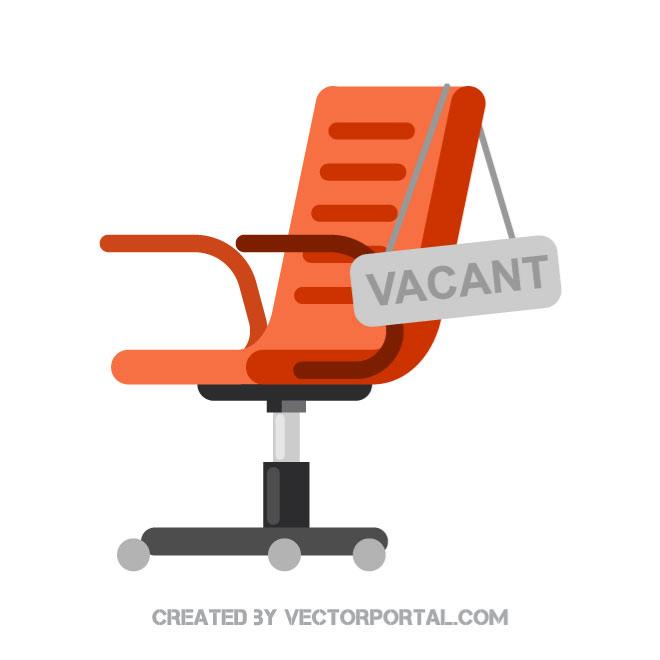 Vacant Chair Vector Image 660x660 Vacant Chair Vector Image