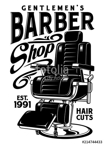 360x500 Barbershop Chair Vector Illustration Stock Image And Royalty Free