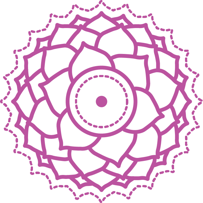 666x666 Chakra Symbols Vector Illustrations