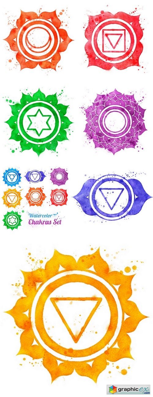 500x1299 Chakra Symbols Free Download Vector Stock Image Photoshop Icon