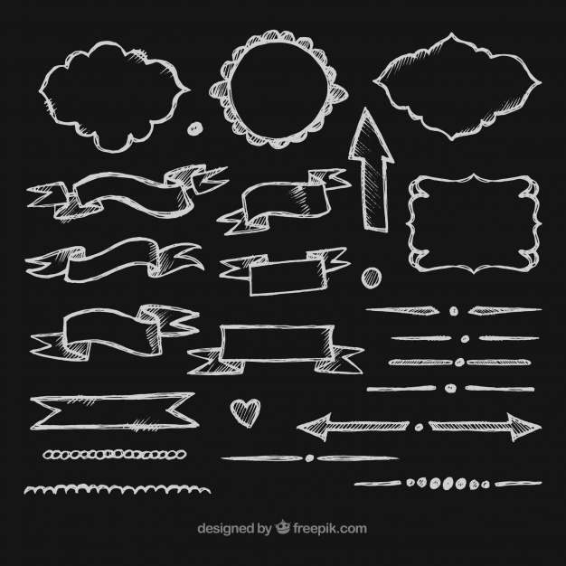 626x626 Chalkboard Frame Vectors, Photos And Free Download